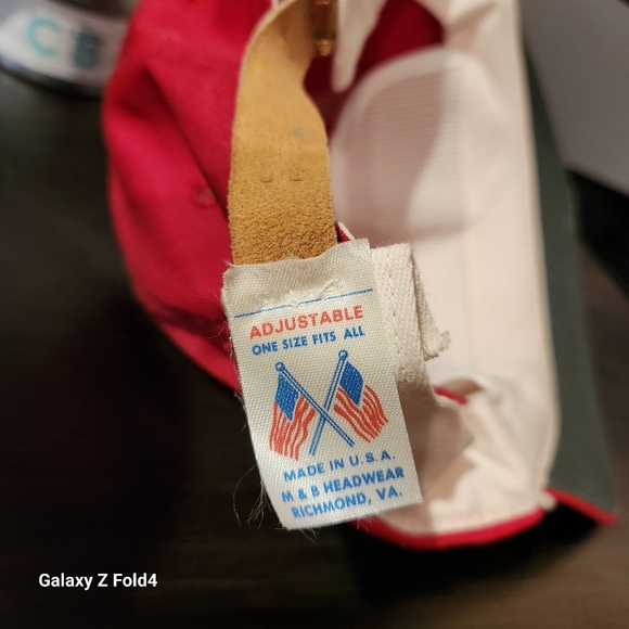 Vintage 70s State Farm Insurance Strap With Buckle Hat Rope Cap Made In USA OSFA - Picture 2 of 6